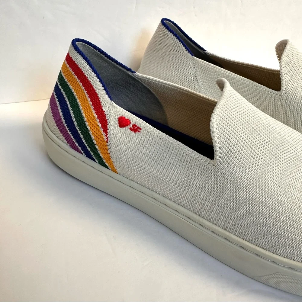 Rothy's The Sneaker SF Pride Rainbow Limited Edition 9.5 - Picture 5 of 14
